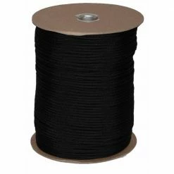 T.W. Evans Cordage 1000 ft. Paracord Spool in Black