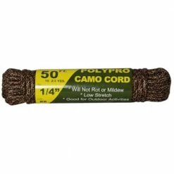 T.W. Evans Cordage #8 - 1/4 in. x 50 ft. Camo Cord