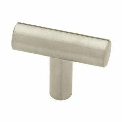 Liberty Bauhaus 1-9/16 (40 mm) Stainless Steel Cabinet Bar Knob (6-Pack)