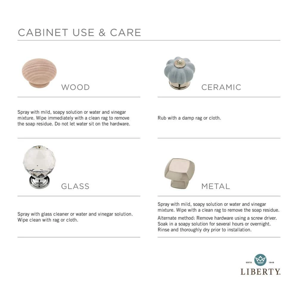 Liberty Rowland 1-1/4 in. (32 mm) Birch Wood Round Cabinet Knob - Image 3