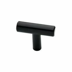 Liberty 1-9/16 in. (40 mm) Matte Black Bar Cabinet Knob