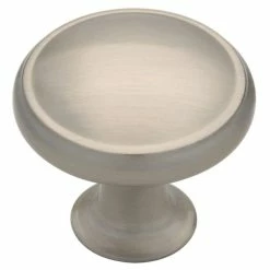 Liberty Circus 1-3/16 in. (30 mm) Satin Nickel Round Cabinet Knob