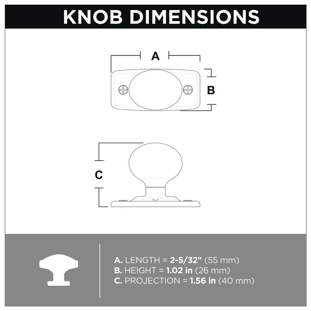 Liberty Iron Craft 1-1/4 in. (32 mm) Matte Black Cabinet Knob with Backplate - Image 6