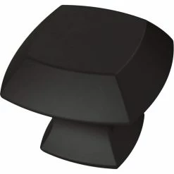 Liberty Mandara 1-1/4in. (32 mm) Matte Black Cabinet Knob (10-Pack)