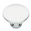 Liberty Pierce 1-3/8 in. (35 mm) Polished Chrome Round Cabinet Knob