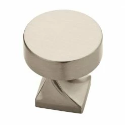 Liberty Everly 1-1/8 in. (29 mm) Satin Nickel Round Cabinet Knob