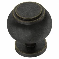 Liberty Opulent Round 7/8 in. (22mm) Warm Chestnut Cabinet Knob