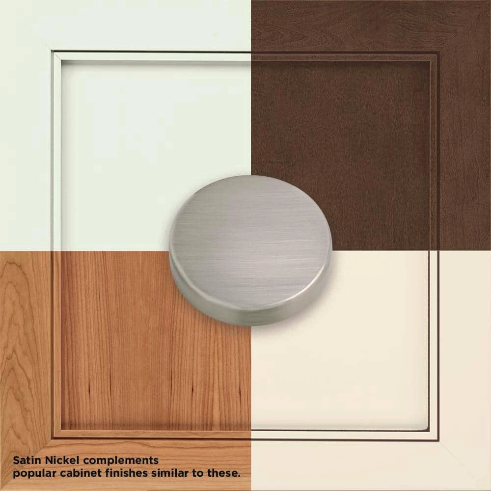 Liberty Unity 1-3/4 in. (45 mm) Satin Nickel Cabinet Knob - Image 3