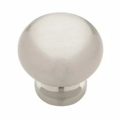 Liberty Grace 1-1/8 in. (28mm) Satin Nickel Round Cabinet Knob