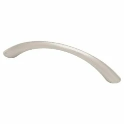 Liberty Tapered Bow 3-3/4 in. (96 mm) Center-to-Center Satin Nickel Drawer Pull (10-Pack)