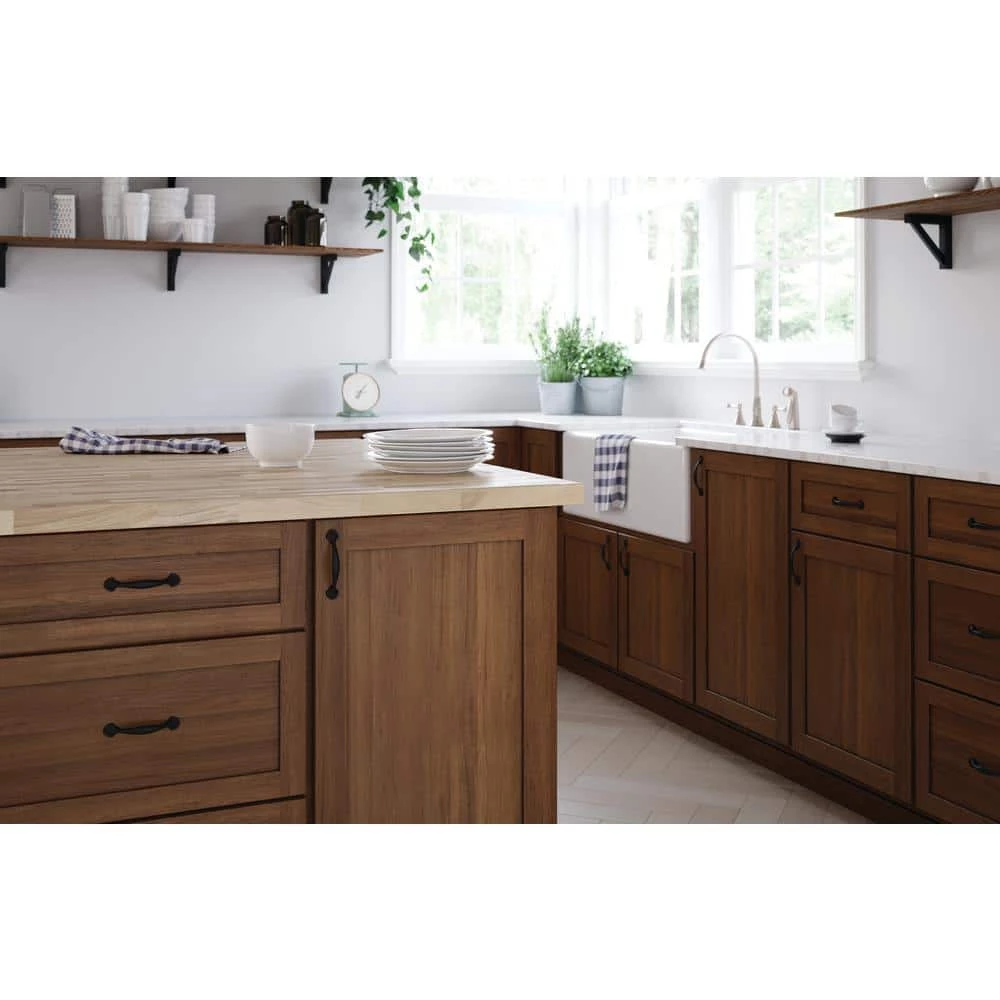 Liberty Half Round Foot 3 in. (76 mm) Matte Black Drawer Pull (10-Pack) - Image 4