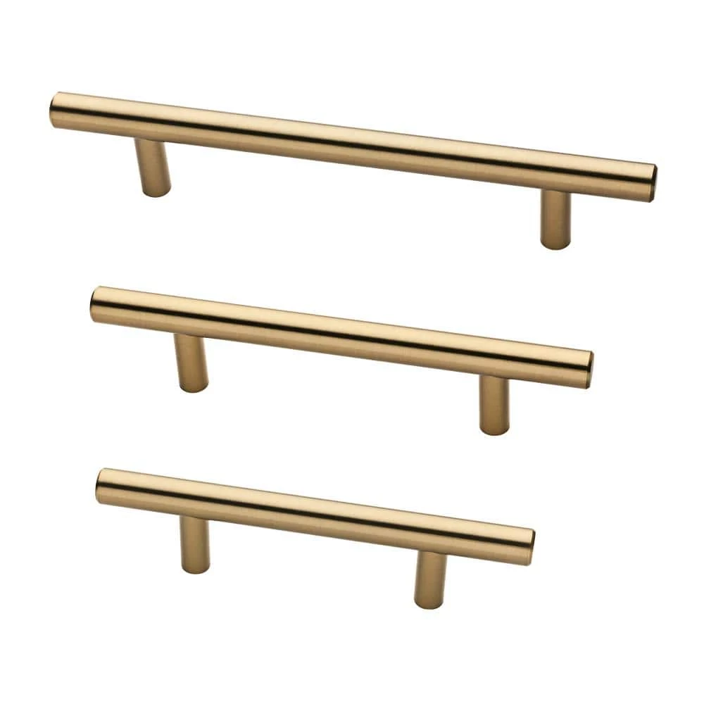 Liberty 3 in. (76 mm) Champagne Bronze Cabinet Drawer Bar Pull - Image 5