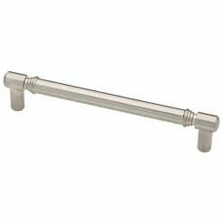 Liberty Athens 5-1/16 in. (128mm) Center-to-Center Satin Nickel Aegean Bar Drawer Pull