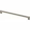 Liberty Stratford 11-5/16 in. (288mm) Center-to-Center Stainless Steel Bar Drawer Pull
