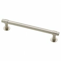 Liberty Essentials Francisco 5 in. (127 mm) Center-to-Center Satin Nickel Drawer Pull (10-Pack)