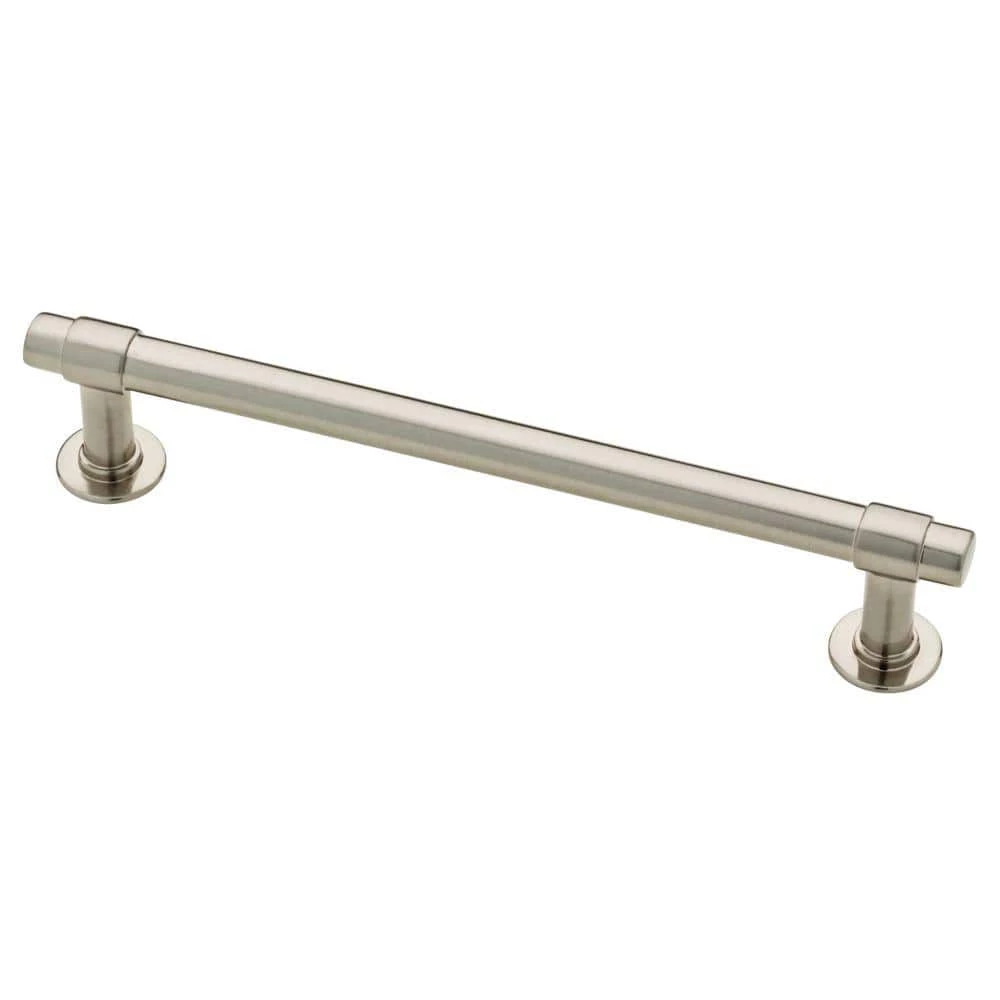 Liberty Essentials Francisco 5 in. (127 mm) Center-to-Center Satin Nickel Drawer Pull (10-Pack)