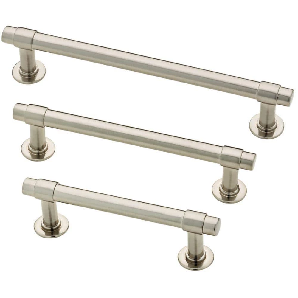 Liberty Essentials Francisco 5 in. (127 mm) Center-to-Center Satin Nickel Drawer Pull (10-Pack) - Image 6