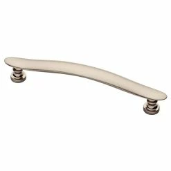 Liberty Elegant Luxe 5-1/16 in. (128mm) Center-to-Center Satin Nickel Drawer Pull
