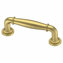 Liberty Classic Elegance 3 in. (76mm) Center-to-Center Brushed Brass Drawer Pull