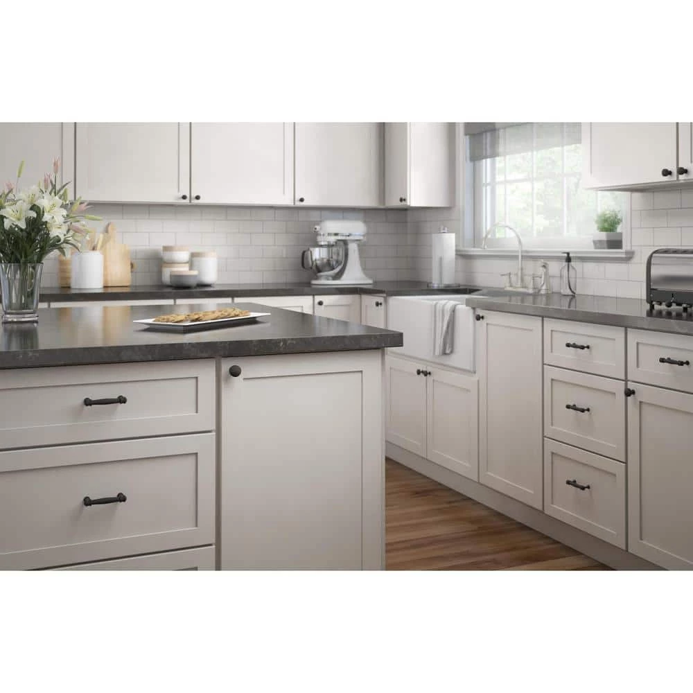 Liberty Charmaine 3 in. (76 mm) Matte Black Cabinet Drawer Bar Pull (10-Pack) - Image 4