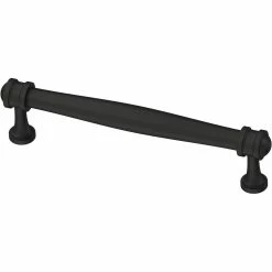 Liberty Charmaine 5-1/16 in. (128 mm) Matte Black Drawer Pull