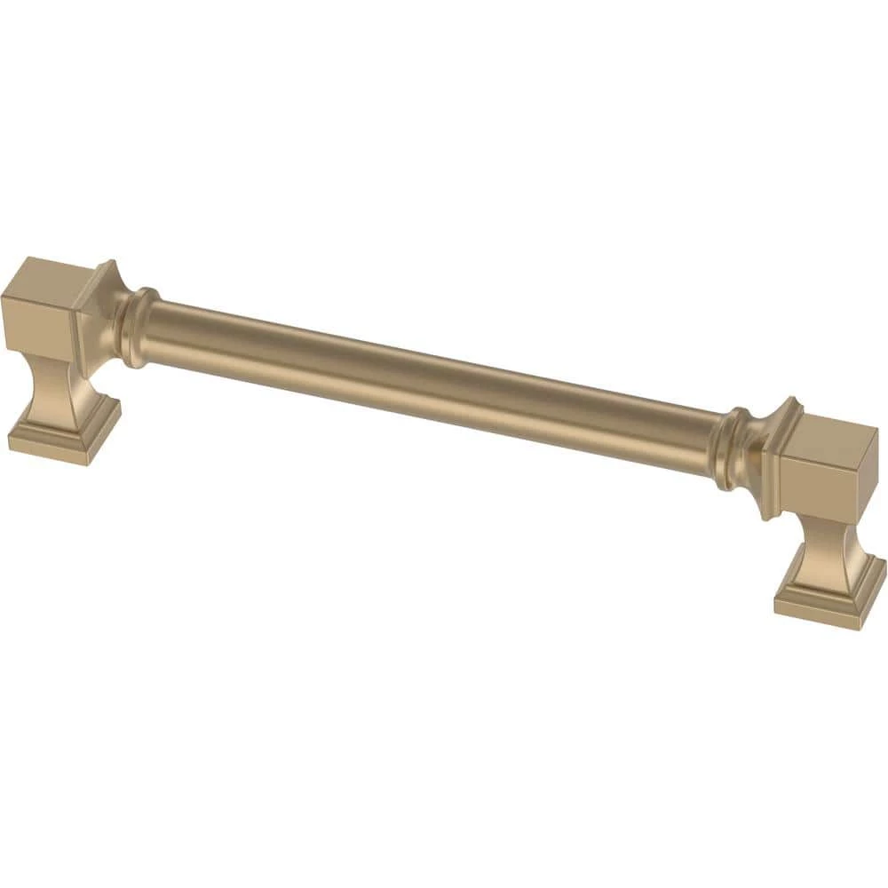 Liberty Regal Square 5-1/16 in. (128mm) Center-to-Center Champagne Bronze Cabinet Pull (25-Pack)