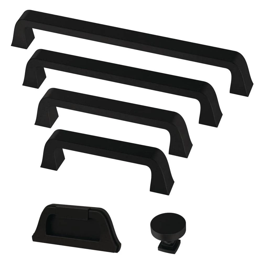 Liberty Classic Bell 5-1/16 in. (128mm) Center-to-Center Matte Black Drawer Pull - Image 6