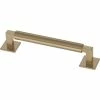 Liberty Modern Post 5-1/16 in. (128 mm) Champagne Bronze Drawer Pull