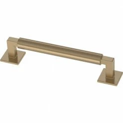 Liberty Modern Post 5-1/16 in. (128 mm) Champagne Bronze Drawer Pull