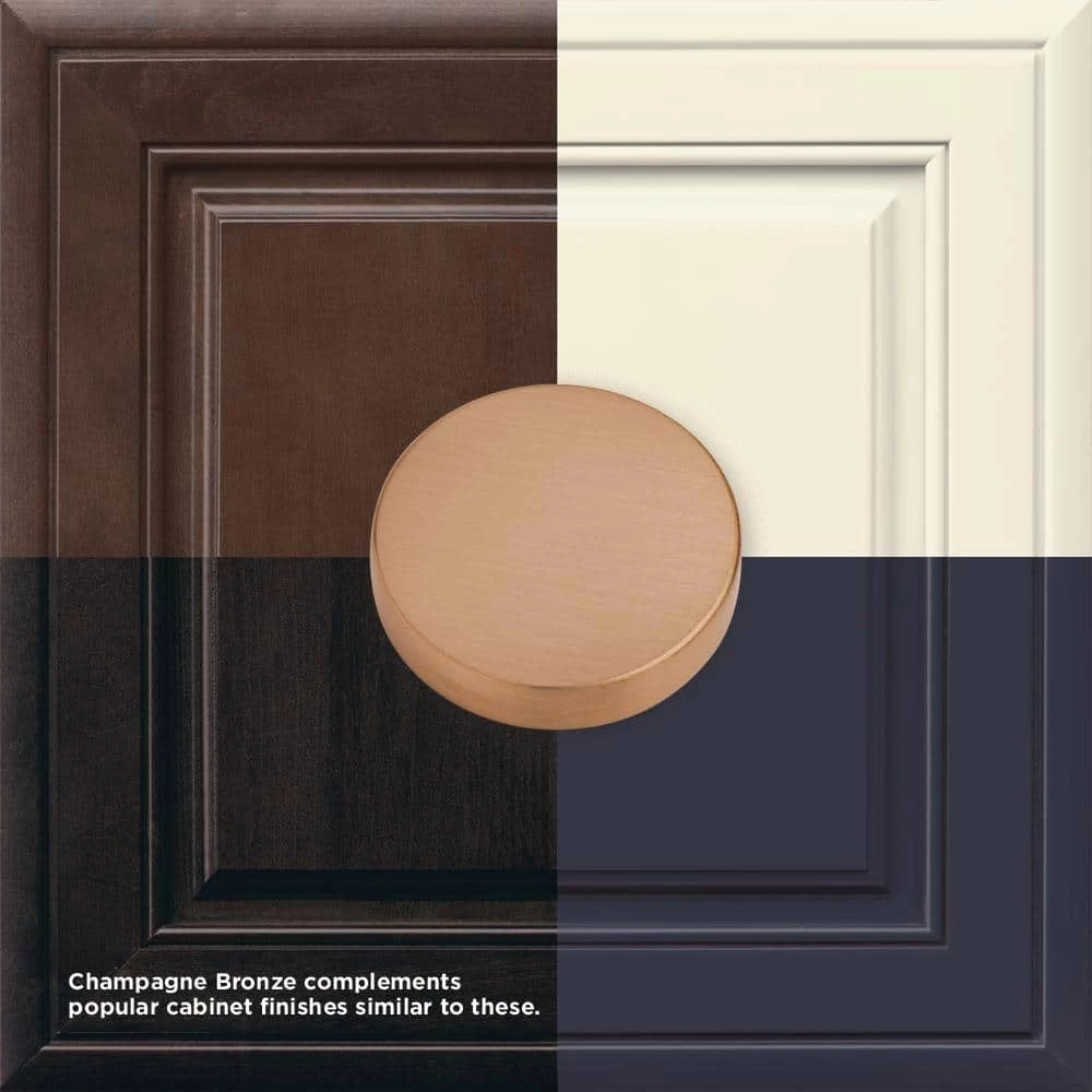 Liberty Classic Octagon 5-1/16 in. (128 mm) Champagne Bronze Drawer Pull - Image 3