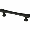 Liberty Drum 3-3/4 in. (96 mm) Center-to-Center Matte Black Cabinet Pull (10-Pack)