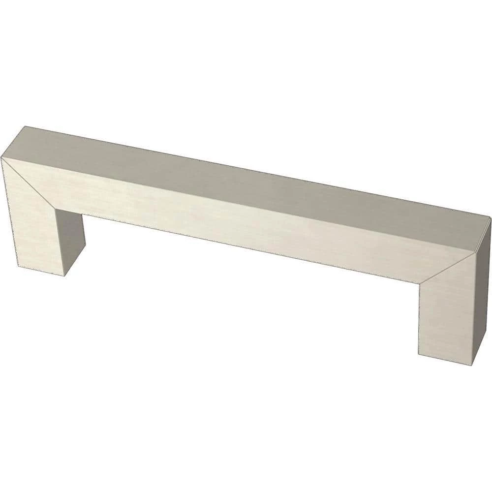 Liberty Modern Square Bar Pull 3-3/4 in. (96 mm) Stainless Steel Drawer Pull
