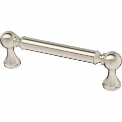 Liberty Classic Farmhouse 3-3/4 in. (96 mm) Center-to-Center Polished Nickel Cabinet Drawer Bar Pull