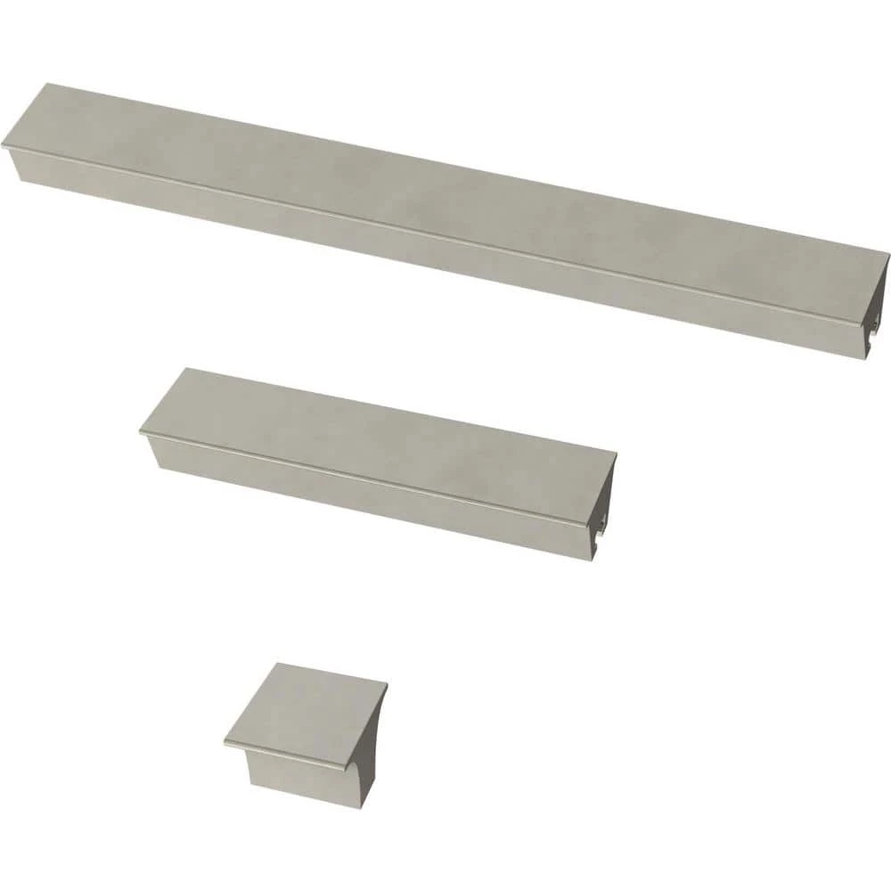 Liberty Inclination 2 in. to 8-13/16 in. (51 mm to 224 mm) Satin Nickel Adjustable Drawer Pull - Image 9
