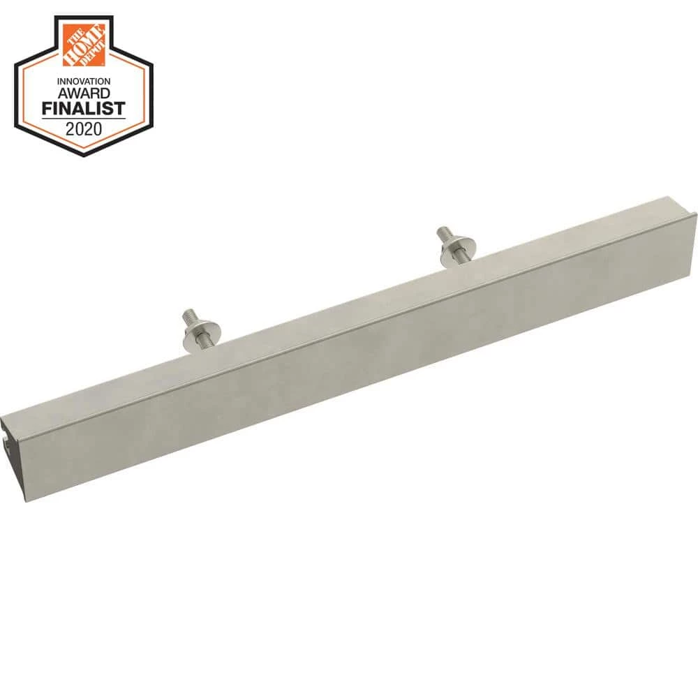 Liberty Inclination 2 in. to 8-13/16 in. (51 mm to 224 mm) Satin Nickel Adjustable Drawer Pull