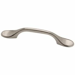 Liberty Modern 3 in. (76 mm) Center-to-Center Satin Nickel Spoon Foot Drawer Pull