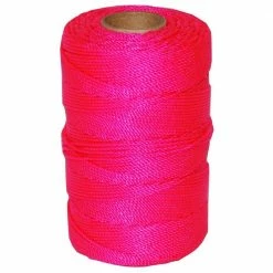 T.W. Evans Cordage #18 x 1100 ft. Twisted Nylon Mason Line in Pink