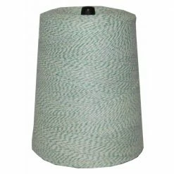 T.W. Evans Cordage 4-Ply 9600 ft. 2 lb. Twine Cone in Variegated Green and White