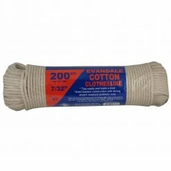 T.W. Evans Cordage 7/32 in. x 200 ft. Evandale Cotton Clothesline Hank