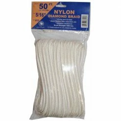 T.W. Evans Cordage 5/16 in. x 50 ft. Diamond Braid Nylon Rope